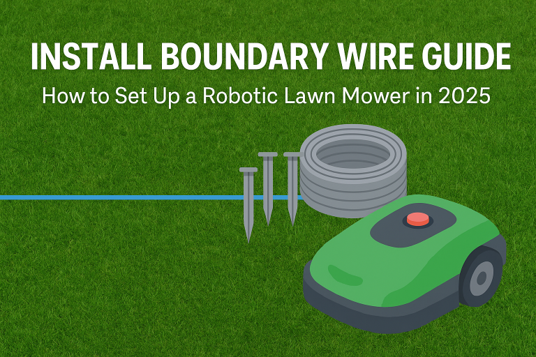 Install Boundary Wire Guide: How to Set Up a Robotic Lawn Mower